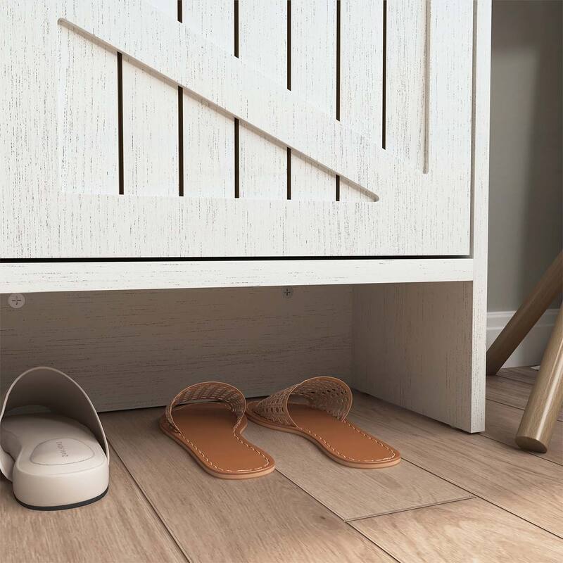 Modern Shoe Cabinet with Spacious Storage