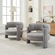 preview thumbnail 44 of 43, Modern Relvet Accent Chair with Spacious Round Seat for Living Room