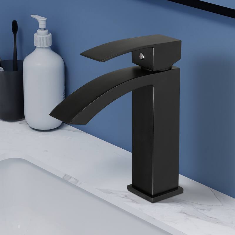 Topcraft Single Handle Modern Bathroom Faucet