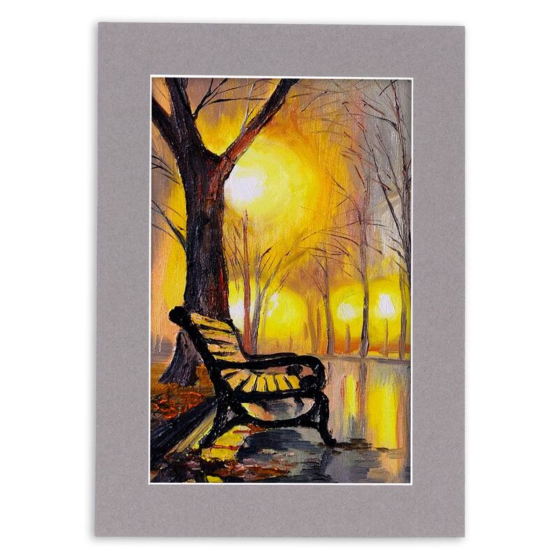 22x28 Mat for 18x24 Photo - Charcoal Matboard for Frames Measuring 22 x 28 Inches - To Display Art Measuring 18 x 24 Inches