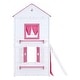 preview thumbnail 28 of 28, [Impression & Beautiful] Twin Size Bunk Wood House Bed with Elegant Windows, Sills and Tent