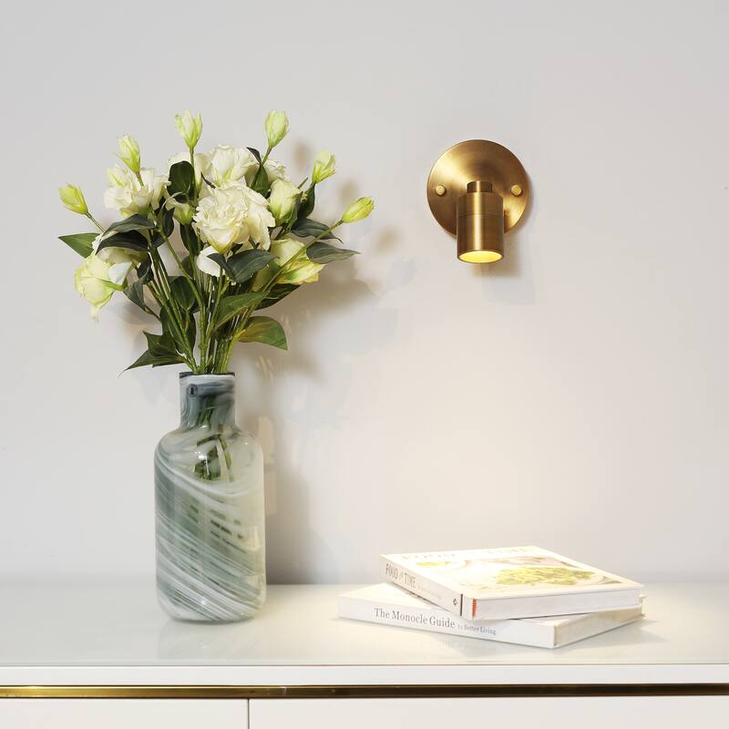 VidaLite - Shura LED Spot Light 3000k, Brushed Brass