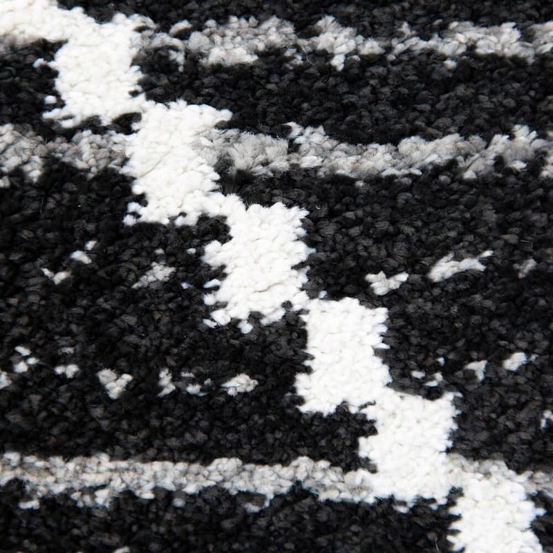Oscar Modern Geometric Chevron Area Rug