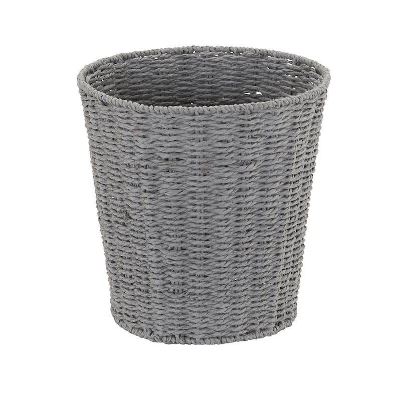 Household Essentials Paper Rope Waste Basket Trash Bin - 10'' D 10'' H