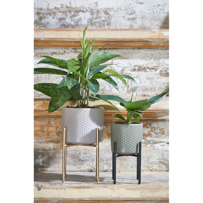 Ascot Plant Stand Black 3.35"Dia - ST - Black