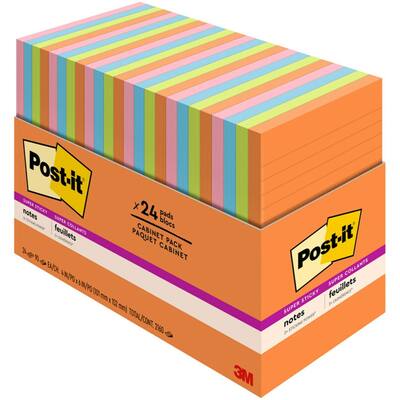 Super Sticky Notes - Energy Boost Color Collection