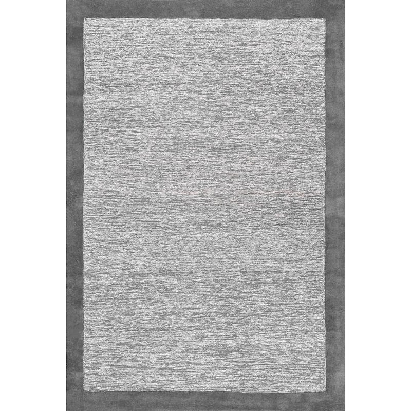 Nuloom Marianne Handmade Wool Border Area Rug