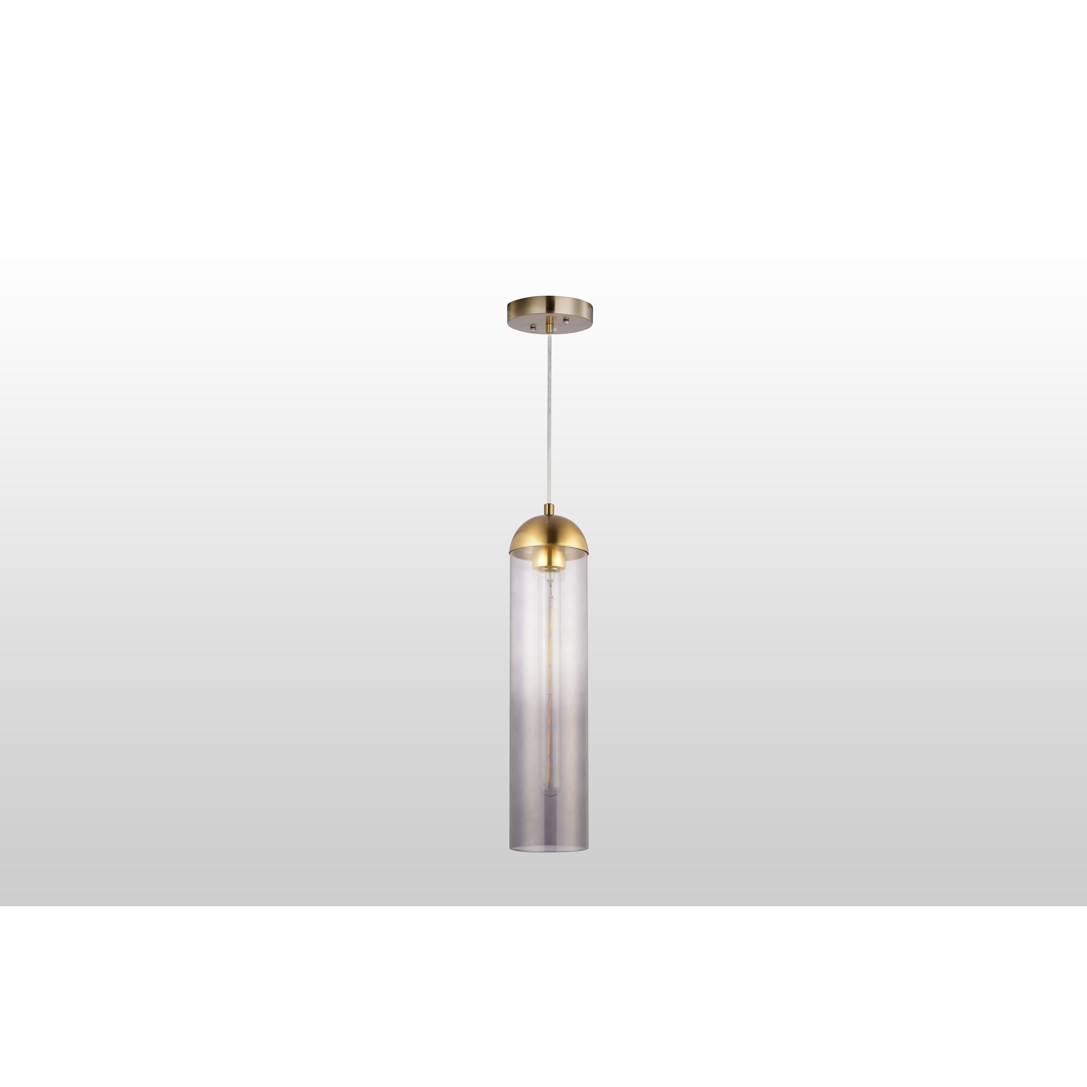 Single cylinder pendant light clearance