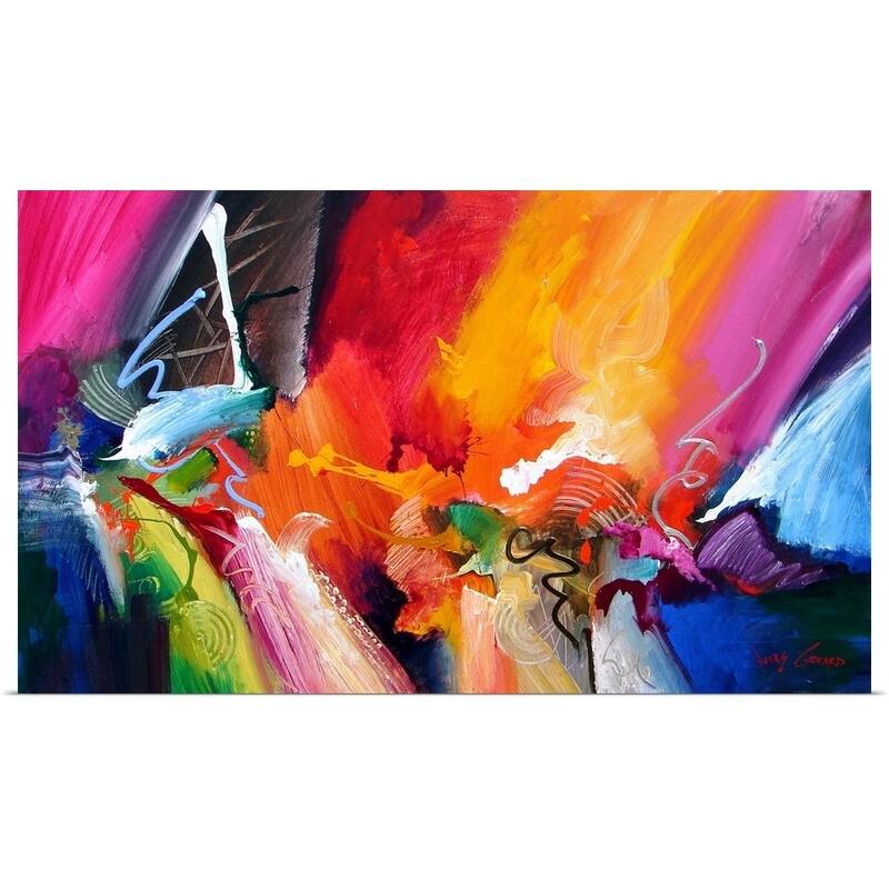 "Unbounded Ecstasy" Poster Print - Multi