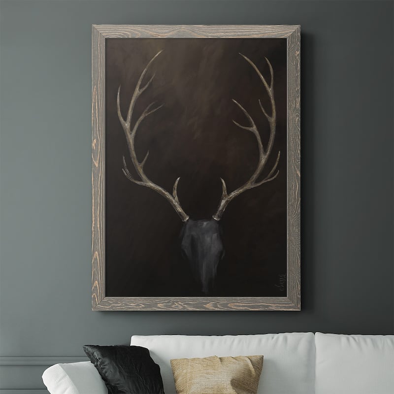 Buck-Premium Framed Canvas - Ready to Hang
