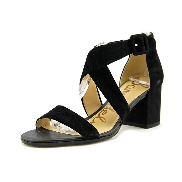sam edelman black platform sandals