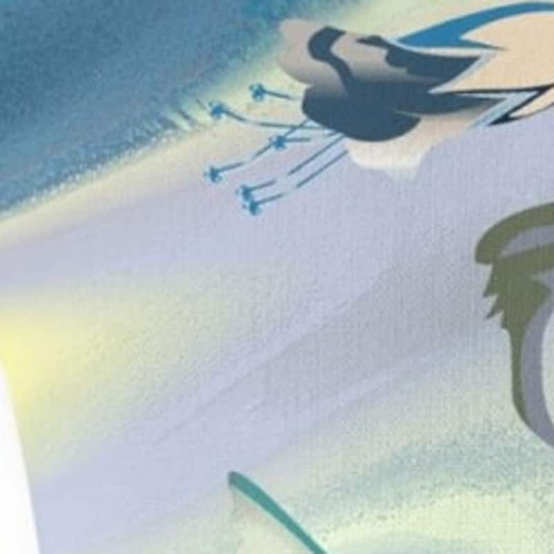 HomeRoots 16" X 16" Blue and Yellow Humming Bird Indoor Outdoor Throw Pillow - 16.00' X '16.00' X '5.00