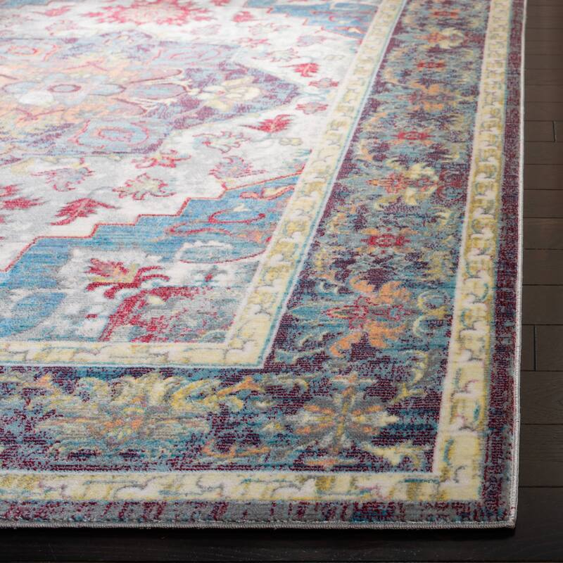 SAFAVIEH Claremont Lieve Vintage Boho Oriental Polyester Rug