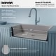 preview thumbnail 24 of 82, Karran Drop-In Quartz 33 in. 1-Hole Single Bowl Kitchen Sink Kit
