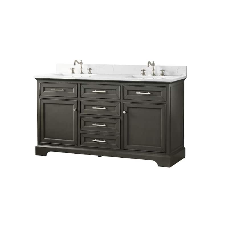 Sudio Design Thompson 60" Double Bathroom Vanity