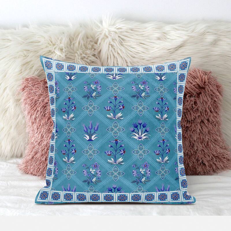 Amrita Sen Mughal Art Indoor Outdoor Pillow