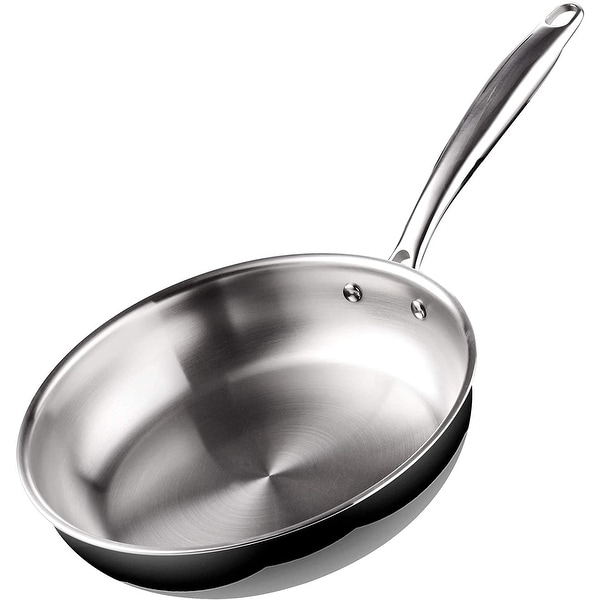 Cook N Home Tri-Ply Clad Stainless Steel Cookware - Thumbnail 4