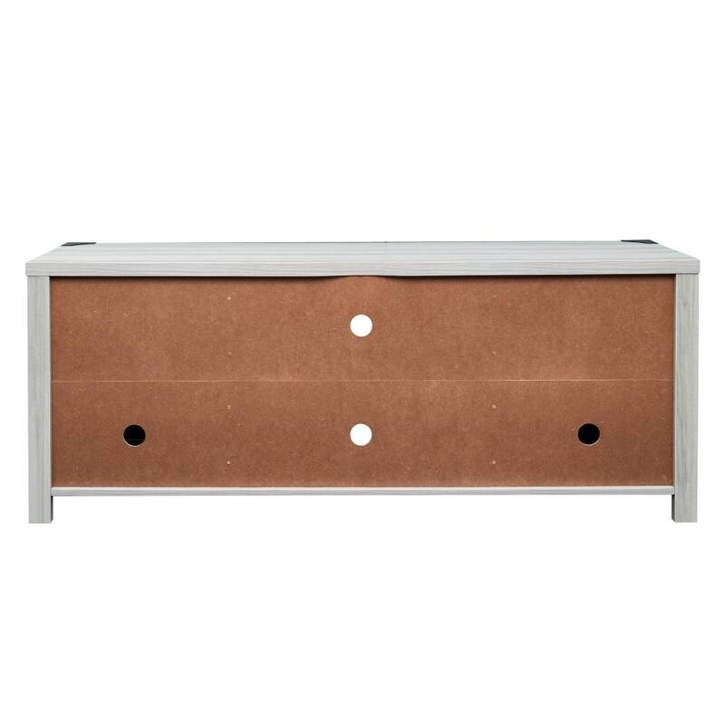 59 Inch Barn Door TV Stand Fits up to 65" TV's with Adjustable Shelf - 59"W x 15.5"D x 23.75"H