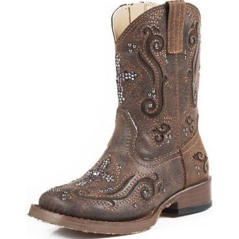 leather bottom cowboy boots