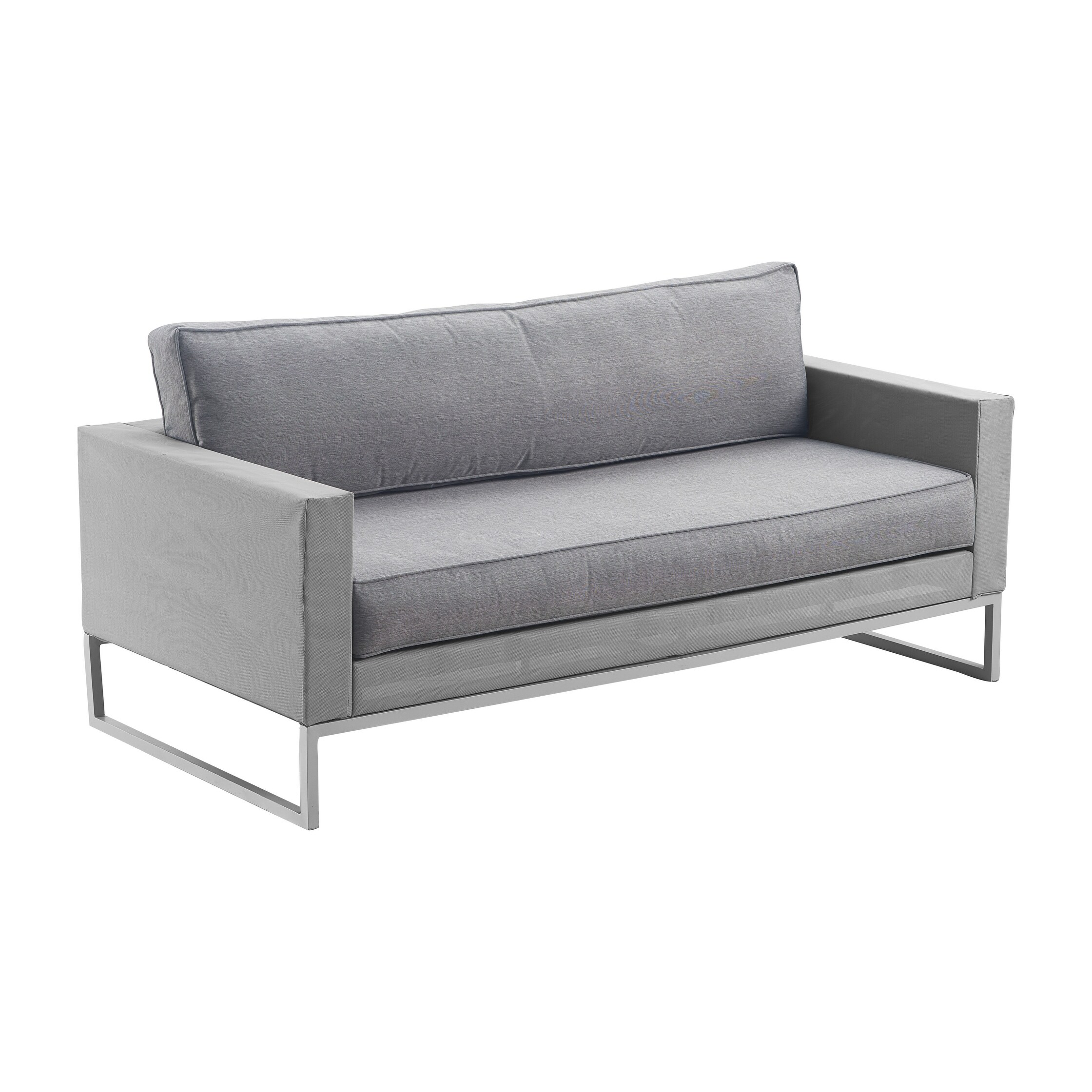 Elle Decor Tropez Sofa French Gray Mesh Overstock 21944662