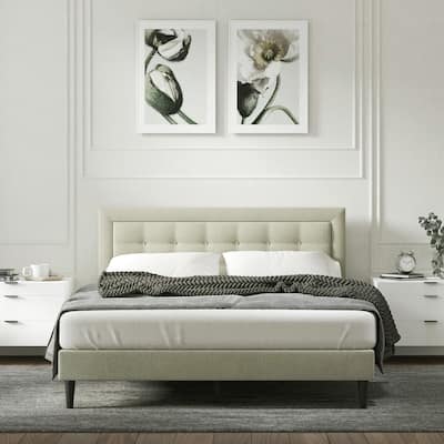 Conner Upholstered Platform Bed
