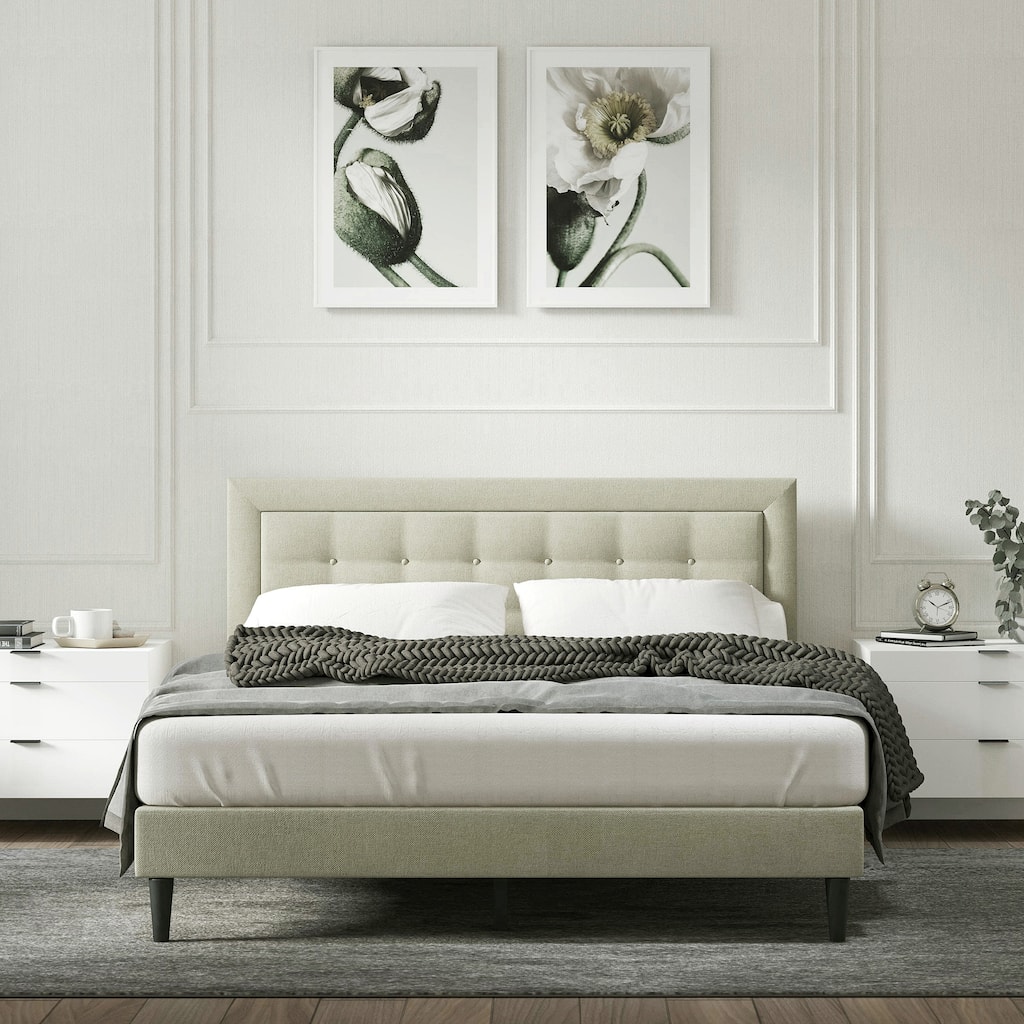 Conner Upholstered Platform Bed