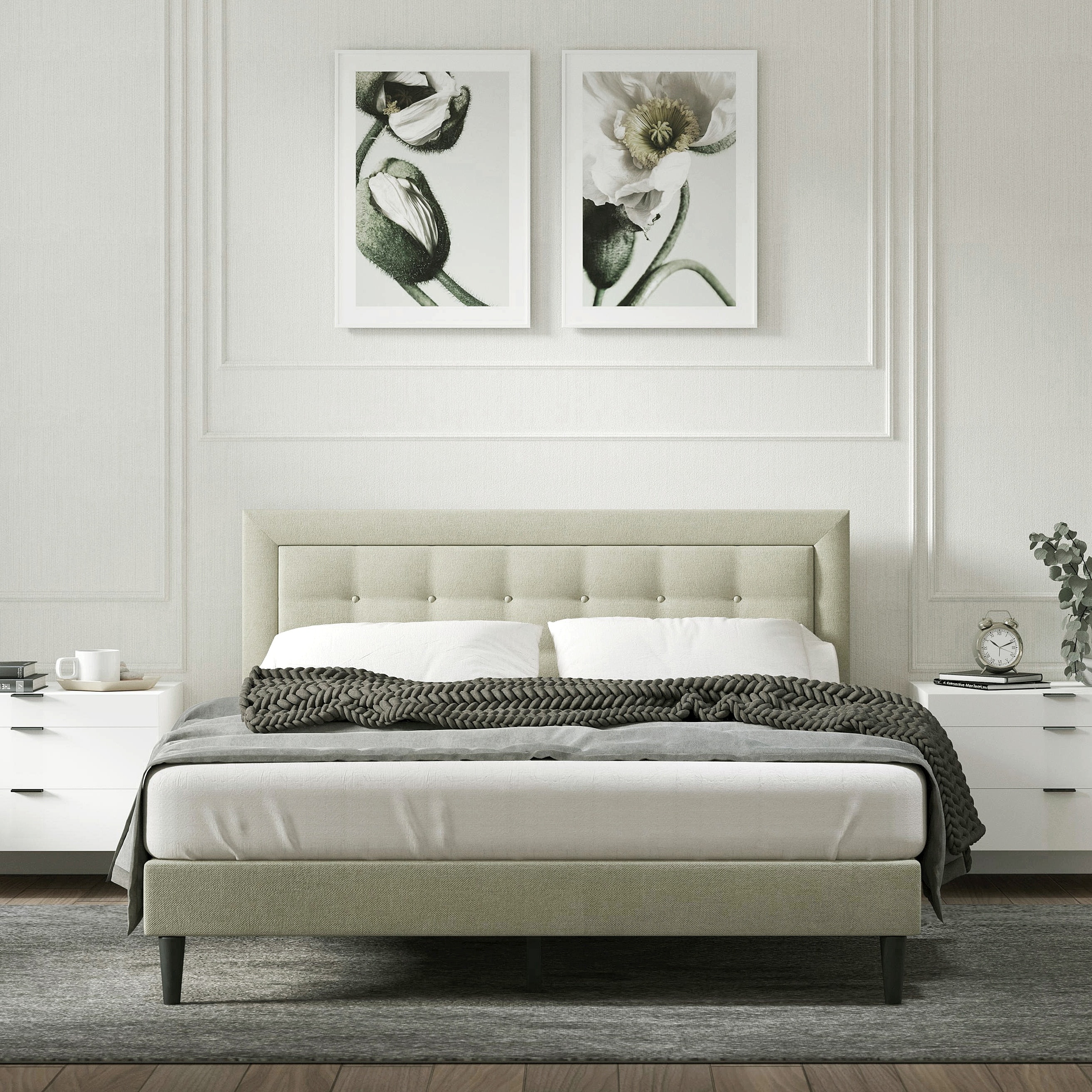 Conner Upholstered Platform Bed