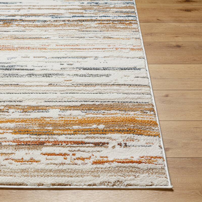 Valet Casual Abstract Stripe Area Rug