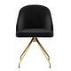 preview thumbnail 41 of 75, Martha Stewart Upholstered Stationary Swivel Home Office Chair