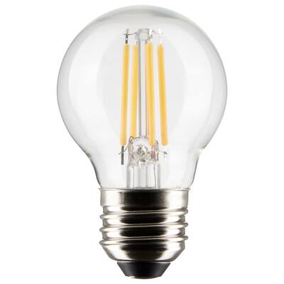 4 Watt G16.5 LED Clear Medium Base 5000K 120 Volt 2-Pack