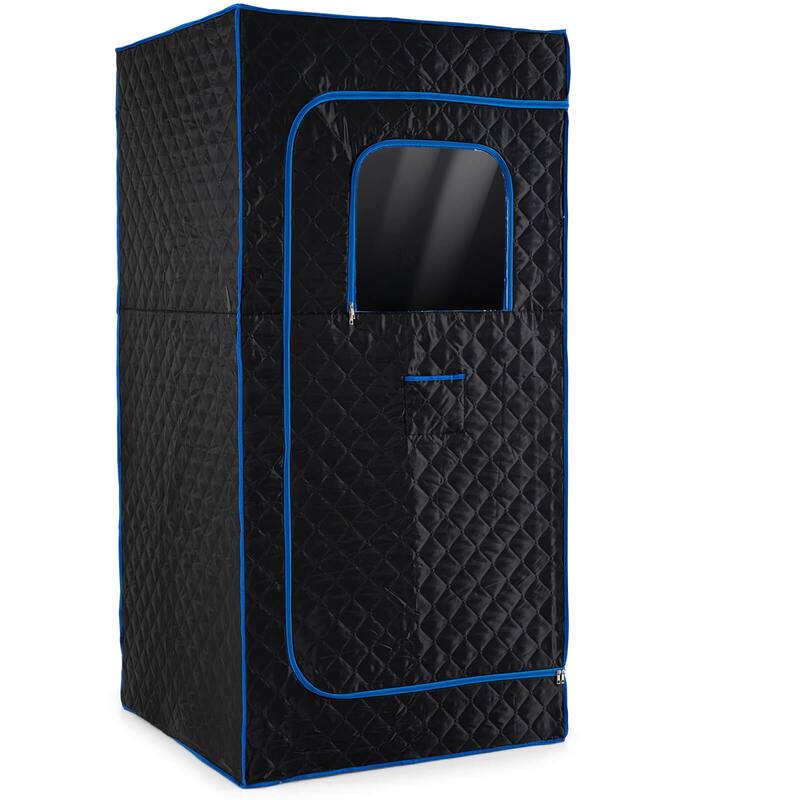 Costway Portable Steam Sauna Box, Extra-Large 35” x 35” x 71” - See Details
