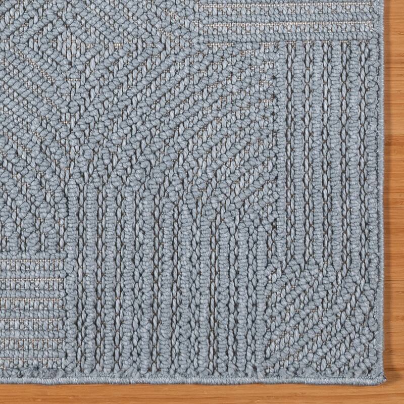 Gertmenian Malini Polypropylene Modern Abstract High-Low Area Rug Collection