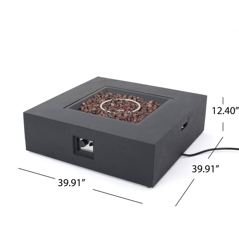 Brava Outdoor 7-piece Fire Pit Sectional Set by Christopher Knight Home