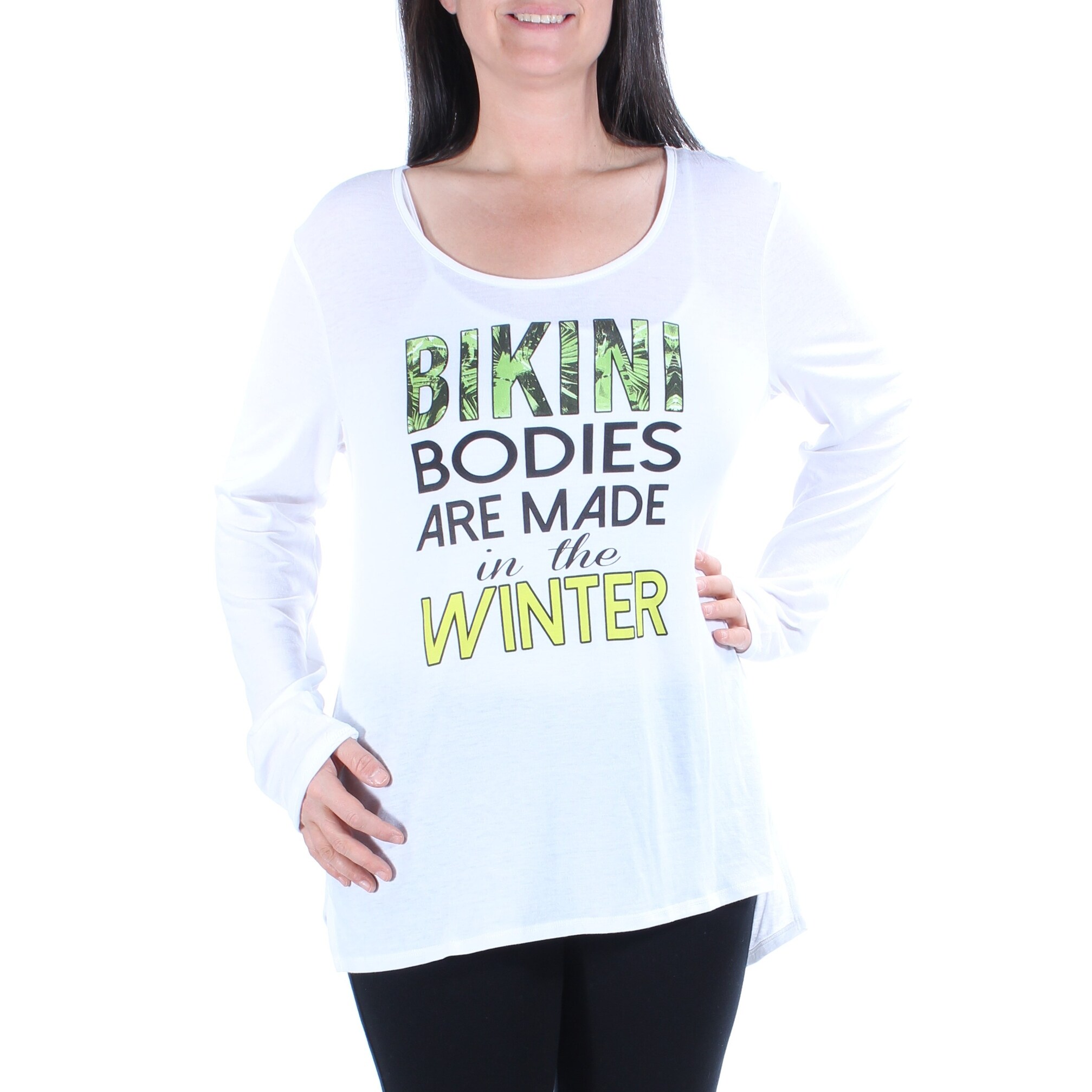 Shop Material Girl Womens White Bikini Bodies Are Made In The