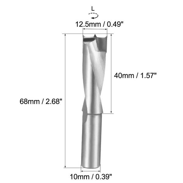 Brad Point Drill Bits for Wood 12.5mm x 68mm Left Turning Carbide ...