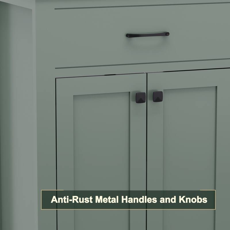 Modern Bathroom Vanity with Sink & Faucet Storage Cabinet Set