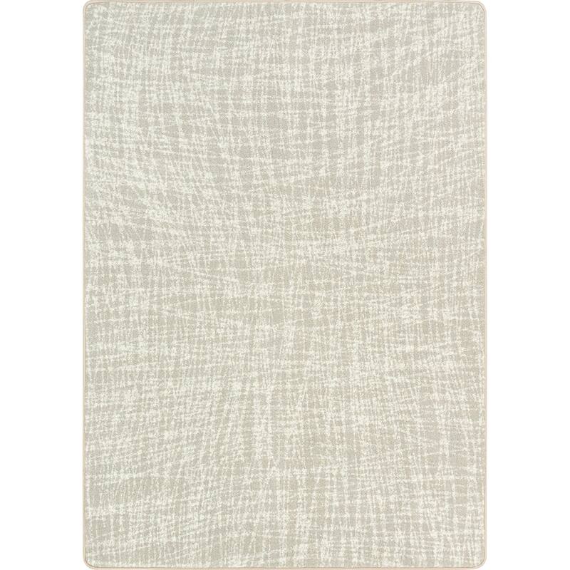 Joy Carpets Impressions Crisscross Area Rug - 5'4" x 7'8" - Dove