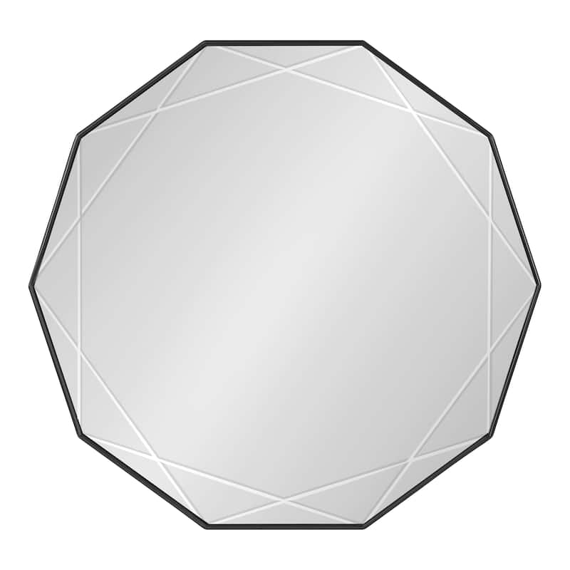 Kate and Laurel Deka Geometric Starburst Mirror