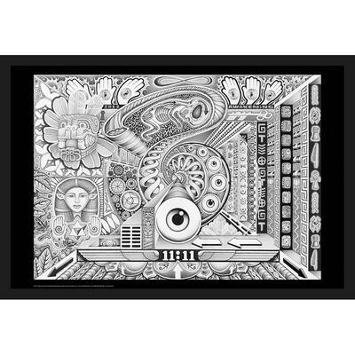 Divine Resonance by Chris Sheehan Framed Poster - 24 x 36 Inch