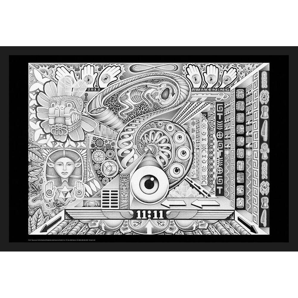 Divine Resonance by Chris Sheehan Framed Poster - 24 x 36 Inch