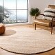 preview thumbnail 32 of 53, SAFAVIEH Handmade Marbella Antonella Modern Jute Rug 4' Round - Natural/Ivory - Round