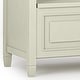 preview thumbnail 19 of 39, WYNDENHALL Hampshire SOLID WOOD 42 inch Wide Traditional Entryway Storage Bench - 42 W x 18 D x 29.5 H
