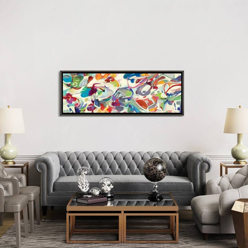 iCanvas "Boldly On" by Lisa Ridgers Framed