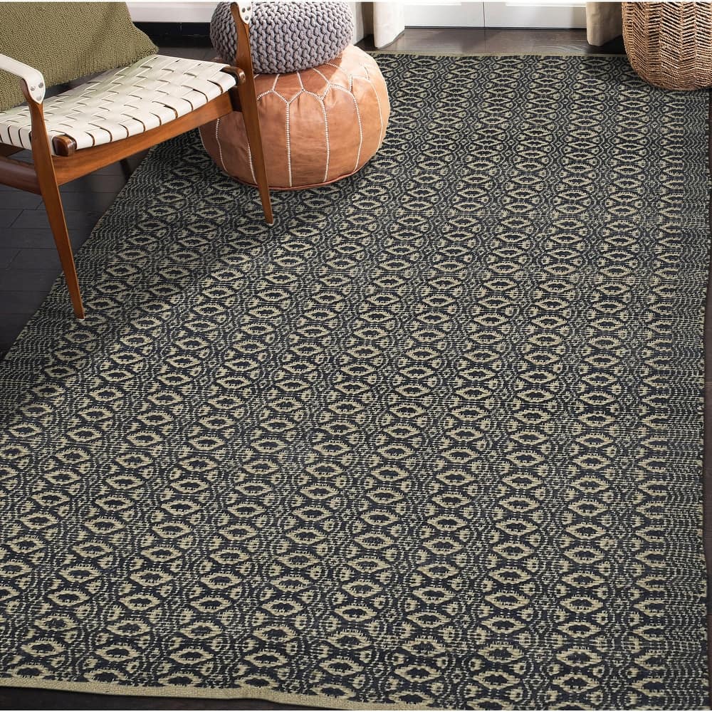 Sasha Sinae All-Natural Jute & Rayon Flatweave Area Rug