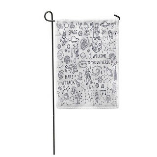 Overstock Alien Space Astronaut Astronomy Cartoons Characters Child Collection Color Garden Flag Decorative Flag House Banner All Seasons From Overstock Com Daily Mail