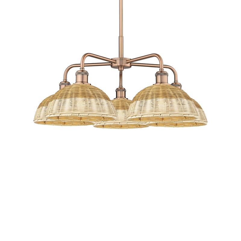 Innovations Lighting 516-5CR-14-28 Bristol Natural II Chandelier