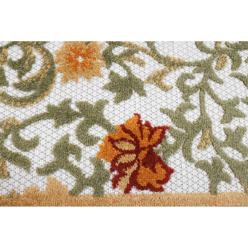 Bashian Gaetano Iv/Rust Transitional Area Rug