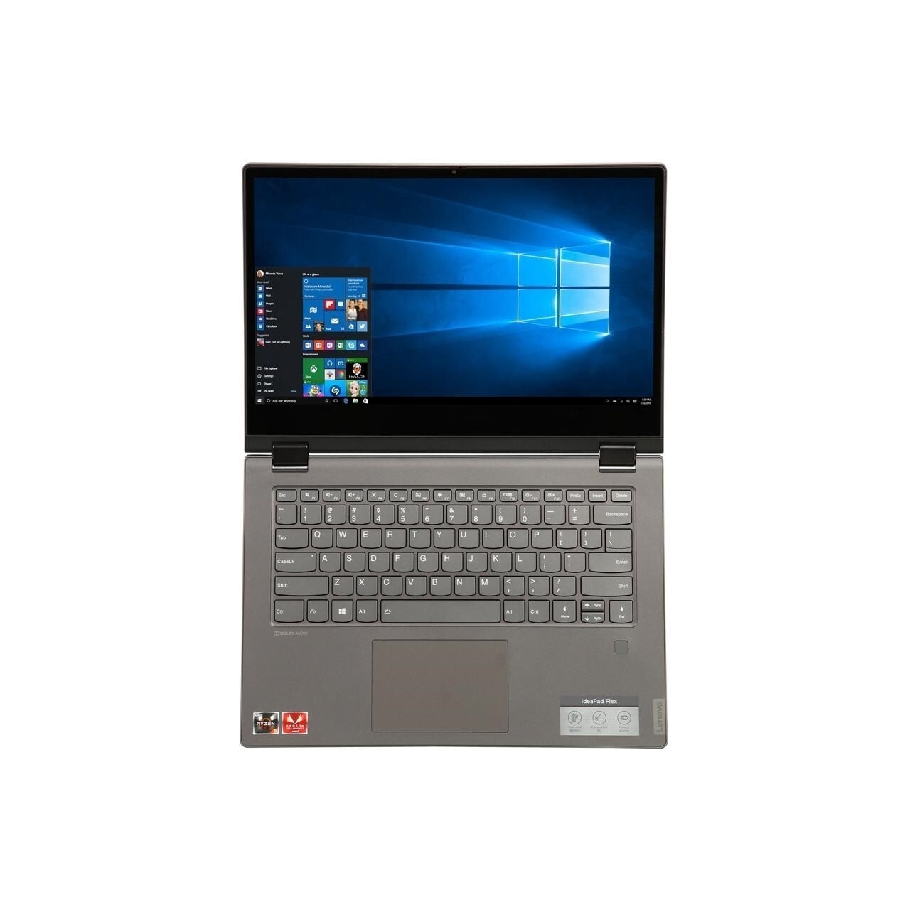 Lenovo Flex 14api 14 Touch 8gb 256gb Amd Ryzen 5 3500u Win10 Onyx Black Certified Refurbished Onyx Black Overstock