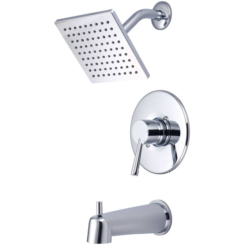 Olympia Faucets T-2374 i2 Tub and Shower Trim Package with 1.75 GPM - Matte Black