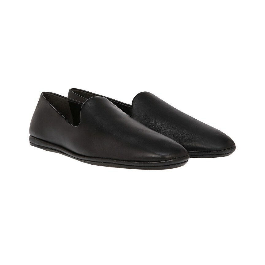 vince leather flats